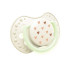 LOVI Dudlík svítící silikonový dynamický Teddy love 6-18m 2ks