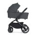 PETITE&MARS Kočárek kombinovaný SCOUT 3v1 Anthracite Moon s Core Pro i-Size 