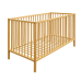 PETITE&MARS Postýlka dřevěná Nela Beech Wood 120x60 cm s bočnicí Side