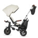 QPLAY Tříkolka Nova Deluxe 5v1 Beige, 10-72 měsíců