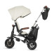 QPLAY Tříkolka Nova Deluxe 5v1 Beige, 10-72 měsíců