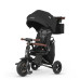 QPLAY Tříkolka Nova Deluxe 5v1 Black, 10-72 měsíců