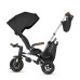 QPLAY Tříkolka Nova Deluxe 5v1 Black, 10-72 měsíců