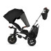 QPLAY Tříkolka Nova Deluxe 5v1 Black, 10-72 měsíců