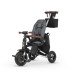 QPLAY Tříkolka Nova Deluxe 5v1 Grey, 10-72 měsíců