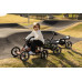 QPLAY Čtyřkolka Go Kart Army Green, 3r+