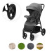KINDERKRAFT Kočárek sportovní Trig 3 Tray Granite Grey