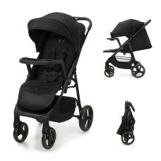 KINDERKRAFT Kočárek sportovní Trig 3 Tray Onyx Black