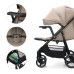 KINDERKRAFT Kočárek sportovní Trig 3 Tray Stone Beige
