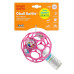 OBALL Hračka Oball RATTLE 10 cm 0m+ dark pink + 50 ml Aquaint