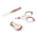 BABYONO Set manikúra pro děti šedá Beige