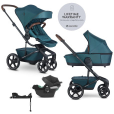 EASYWALKER SET Kočárek 4v1 Harvey⁵ Premium 2v1 Jade Green LITE RWS + CYBEX Aton B2 i-Size + základna