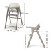 KINDERKRAFT Jídelní židlička Tino Beige KINDERKRAFT Jídelní židlička Tino Beige