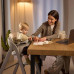 KINDERKRAFT Jídelní židlička Tino Grey KINDERKRAFT Jídelní židlička Tino Grey