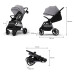 KINDERKRAFT kočárek sportovní Grande 2 Moonlight Grey KINDERKRAFT kočárek sportovní Grande 2 Moonlight Grey