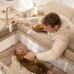 KINDERKRAFT Postýlka cestovní Leody Up Beige KINDERKRAFT Postýlka cestovní Leody Up Beige