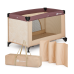 PETITE&MARS Postýlka cestovní Nyja s matrací Foldie, Urban Jungle Sand PETITE&MARS Postýlka cestovní Nyja s matrací Foldie, Urban Jungle Sand