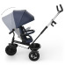 KINDERKRAFT Tříkolka Aston 2 Plus Navy, 9m+