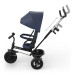 KINDERKRAFT Tříkolka Aston 2 Plus Navy, 9m+