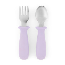 SKIP HOP Lžička a vidlička Besties Squad Purple, 12m+