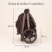ADAMEX Kočárek kombinovaný Como Chocolate Brown ADAMEX Kočárek kombinovaný Como Chocolate Brown