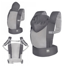 KINDERKRAFT Nosítko dětské CarryBee Grey
