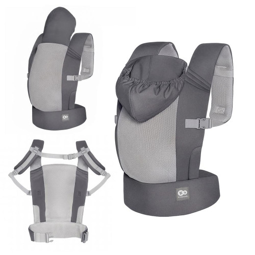 KINDERKRAFT Nosítko dětské CarryBee Grey KINDERKRAFT Nosítko dětské CarryBee Grey