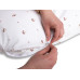 BABYMATEX Polštář na kojení polohovací miniRelax Jersey 150cm Medvídek