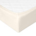 BABYMATEX Prostěradlo napínací Jersey 60x120cm ecru, slonová kost