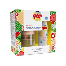 CHICCO Jemný čisticí gel na obličej POP Softy Vanilla 150ml s pěnicím dávkovačem