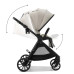 KINDERKRAFT Kočárek kombinovaný Vesto 2 3v1 Beige