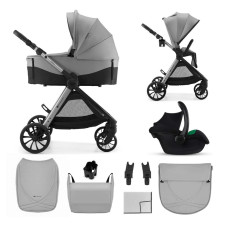 KINDERKRAFT Kočárek kombinovaný Vesto 2 3v1 Grey