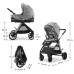 KINDERKRAFT Kočárek kombinovaný Vesto 2 3v1 Grey