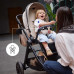 KINDERKRAFT Kočárek kombinovaný Vesto 2 3v1 Grey