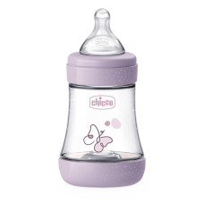 CHICCO Láhev kojenecká antikoliková Perfect5 150 ml dívka pomalý průtok 0m+