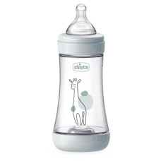 CHICCO Láhev kojenecká antikoliková Perfect5 240 ml neutral střední průtok 2m+