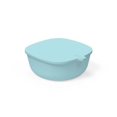 CHICCO Miska s víkem stohovatelná blue 6m+