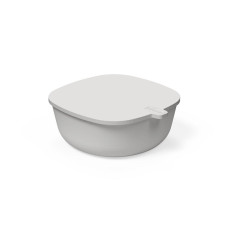 CHICCO Miska s víkem stohovatelná grey 6m+