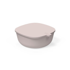 CHICCO Miska s víkem stohovatelná pink 6m+