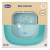 CHICCO Set jídelní - miska a talíř blue 12m+