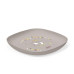 CHICCO Set jídelní - miska a talíř grey 12m+ CHICCO Set jídelní - miska a talíř grey 12m+