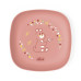 CHICCO Set jídelní - miska a talíř pink 12m+