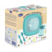 CHICCO Set jídelní - miska, talíř, láhev a příbor blue 12m+ CHICCO Set jídelní - miska, talíř, láhev a příbor blue 12m+