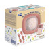 CHICCO Set jídelní - miska, talíř, láhev a příbor pink 12m+ CHICCO Set jídelní - miska, talíř, láhev a příbor pink 12m+