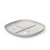 CHICCO Talíř dělený grey 12m+ CHICCO Talíř dělený grey 12m+