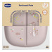 CHICCO Talíř dělený pink 12m+ CHICCO Talíř dělený pink 12m+