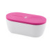 CHICCO Odsávačka mateřského mléka elektrická Travel Pink USB + CHICCO Vložky do podprsenky 30ks