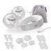 KINDERKRAFT Odsávačka mateřského mléka Double Hands-free Gentleneste + CHICCO Vložky do podprsenky