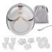 KINDERKRAFT Odsávačka mateřského mléka Single Hands-free Mamaflow Gold + CHICCO Vložky do podprsenky KINDERKRAFT Odsávačka mateřského mléka Single Hands-free Mamaflow Gold + CHICCO Vložky do podprsenky