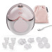 KINDERKRAFT Odsávačka mateřského mléka Single Hands-free Mamaflow Pink + CHICCO Vložky do podprsenky KINDERKRAFT Odsávačka mateřského mléka Single Hands-free Mamaflow Pink + CHICCO Vložky do podprsenky
